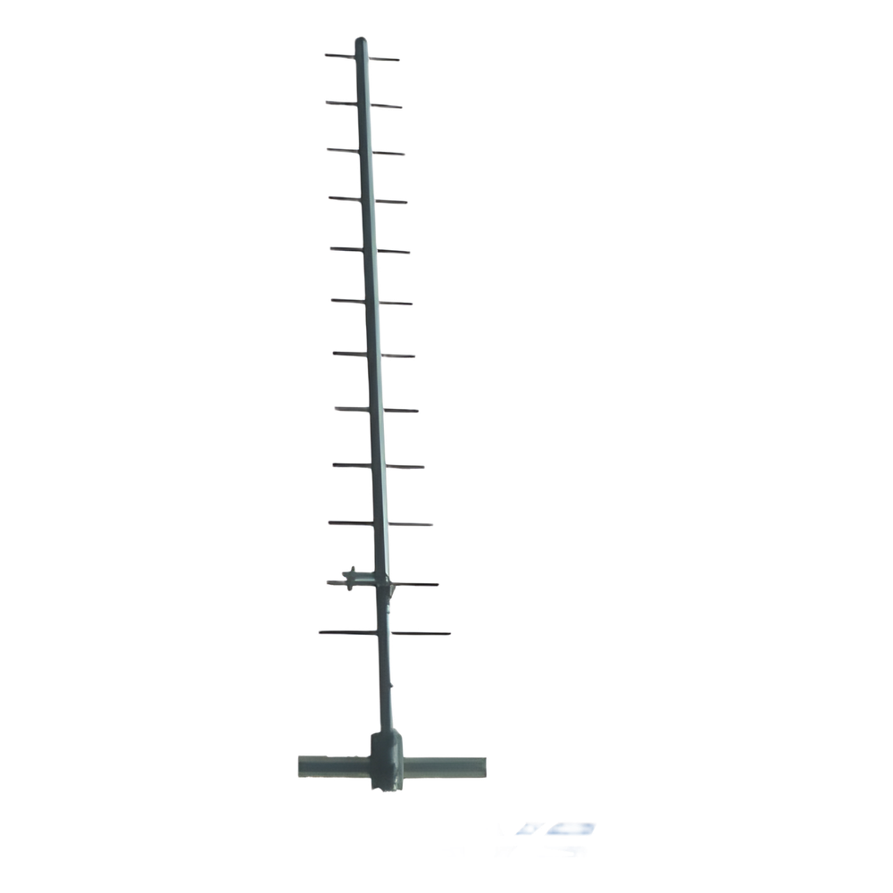 Antena Base UHF, Direccional de 12 elementos, Rango de Frecuencia 440 - 470 MHz, ganancia de 12 dB