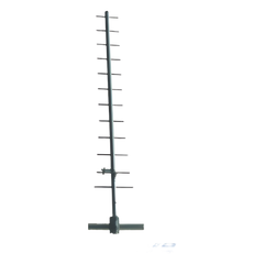 Antena Base UHF, Direccional de 12 elementos, Rango de Frecuencia 440 - 470 MHz, ganancia de 12 dB