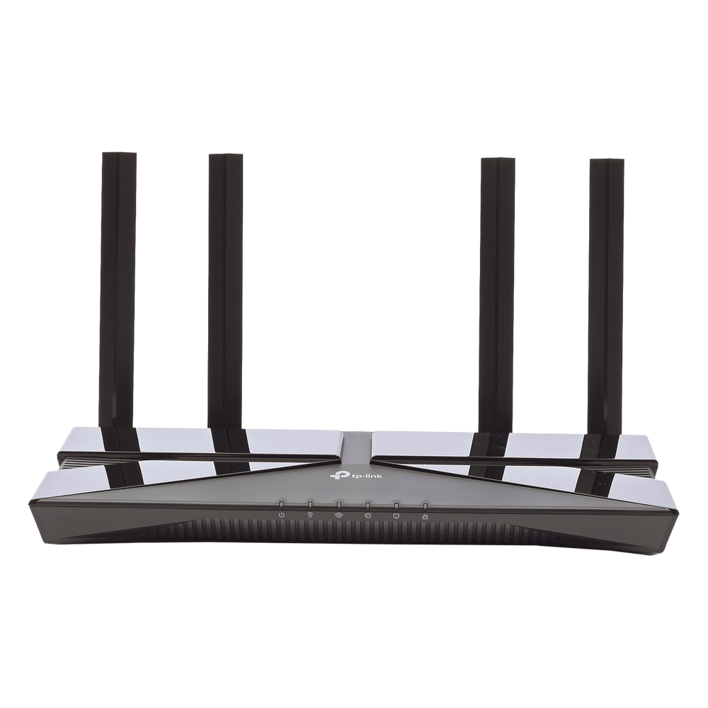 Router Wi-Fi 6 AX1500 / 1.5 GHz Triple-Core CPU / MIMO 2X2 / EasyMesh / 1 Puertos Gigabit WAN + 4 Puertos Gigabit LAN / OFDMA / Beamforming / WPA3 / Tether App