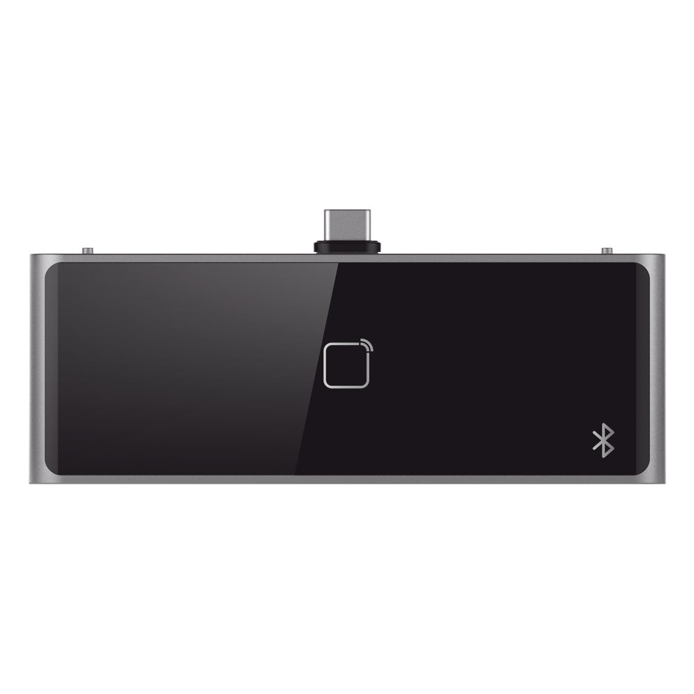 Módulo Lector Dual de Tarjetas PROX EM & MIFARE / Compatible con DS-K1T673DWX / Conexión USB / Tarjetas Virtuales por Bluetooth con HikConnect Teams