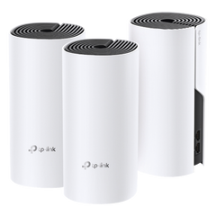 KIT 3 Routers Inalámbricos MESH Interior para Hogar / Doble Banda Wi-Fi 5 AC1200 Mbps / 2 Puerto Gigabit WAN/LAN / 2 Antenas Internas / Administración Mediante la App Deco (iOS, Android)
