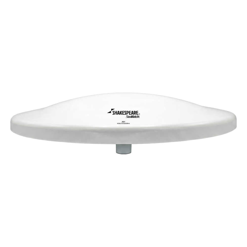 Antena Marina TV SHAKESPEARE 3019 SeaWatch / HDTV / VHF 47-230 MHz y UHF 470-695 MHz / 360° Omnidireccional / Amplificador 30 dB / Conectores F / 12V-110V