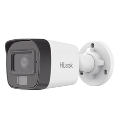 [Dual Light] Bala IP 2 Megapixel (1080p) / Lente 2.8 mm / Ángulo de visión 101° / 20 mts IR + 15 mts Luz Blanca / Micrófono Integrado / ACUSENSE Lite / Exterior IP67 / PoE / dWDR / H.265+ / ONVIF