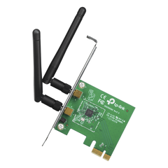 Adaptador Inalámbrico PCI Express N de 300Mbps / Tecnología MIMO / Cifrado WPA/WPA2 / Compatible con Windows