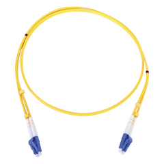 Jumper de Fibra Óptica Monomodo LC/LC Duplex de 1 Metro (3.28 Pies)