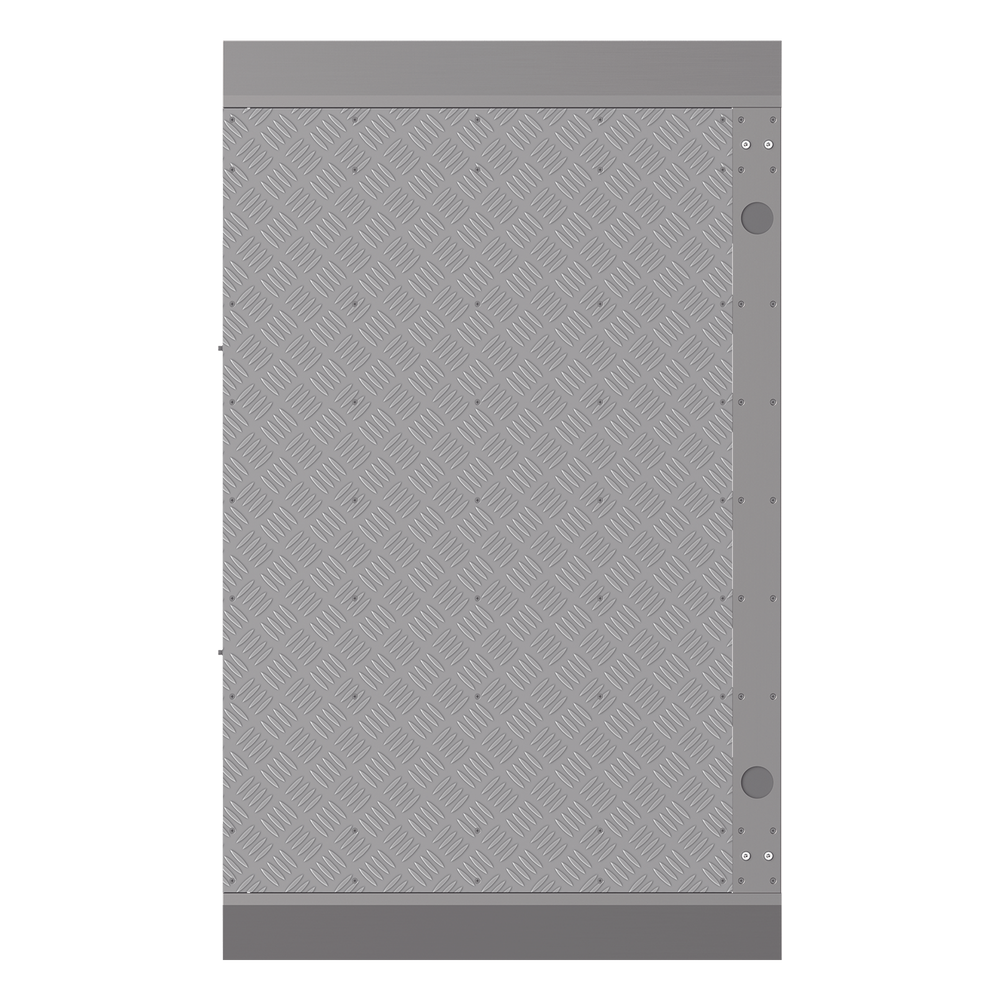 Base ADICIONAL para Torniquetes de la Serie DSK3B961 / Añade 1 Carril de 90 cms / Requiere DS-K3B961TX-BASE900-S