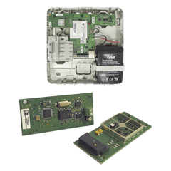 Comunicador dual LTE Cat-M1 con módulo de captura de marcador para reportar paneles de línea telefónica por internet o celular