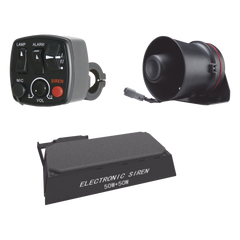 Kit para motocicleta EPCOM INDUSTRIAL, sirena/ bocina 100 Watt y controlador