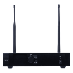 Receptor Inalámbrico Un Canal EP-591U | Transmisión Digital U-Band 540-690 MHz | Modulación PI/4-DQPSK | Pantalla TFT-LCD 2.2" | Salida Balanceada y Desbalanceada | Encripción de Audio | Escaneo de Frecuencia