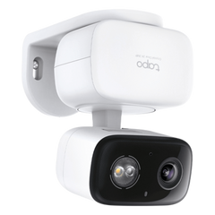 Cámara de Seguridad Wi-Fi PTZ / 2K 3MP (2304x1296) / Visión Nocturna Color con Spotlights / Detección y Seguimiento AI / IP65 / RTSP-ONVIF / Audio Bidireccional / Almacenamiento Local y Cloud