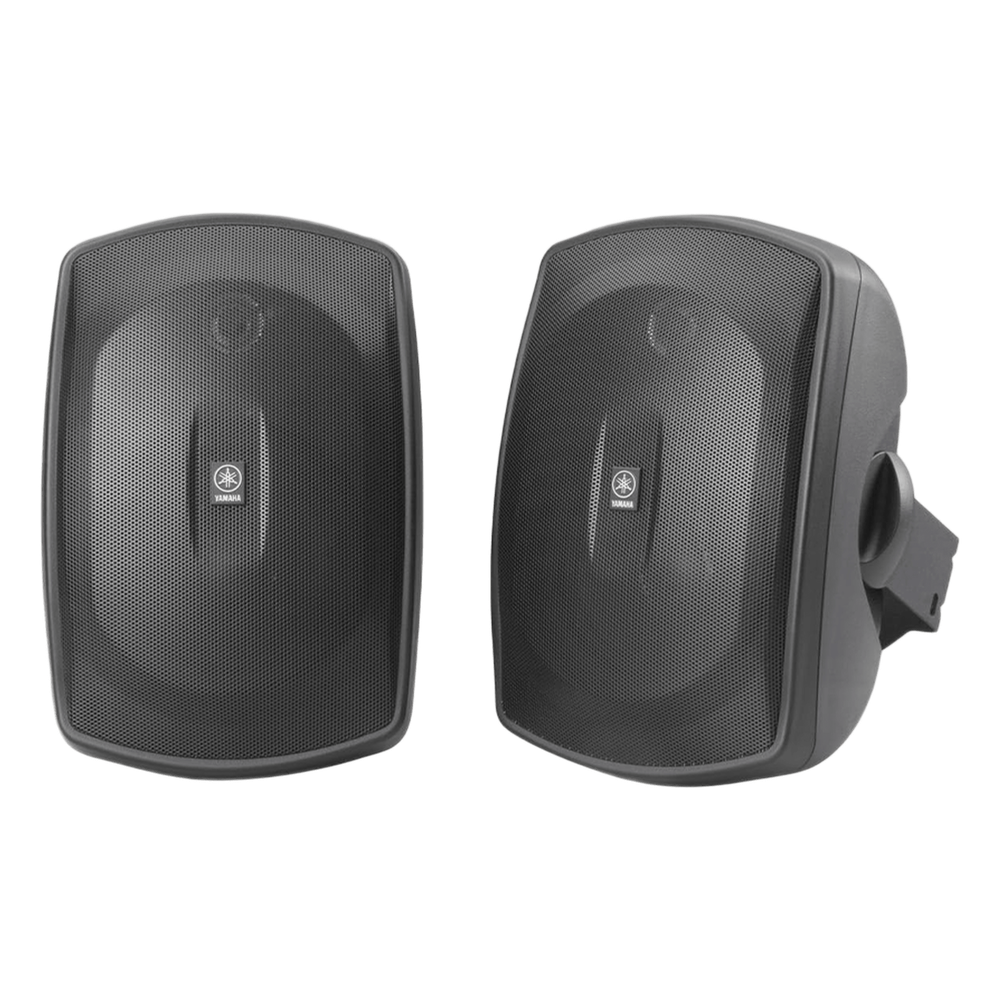 Altavoz de Montaje en Superficie de 2 vias, Woofer 5 in, Tweeter 0.5 in, Semi-Exterior, 6 ohms, Par Color Negro
