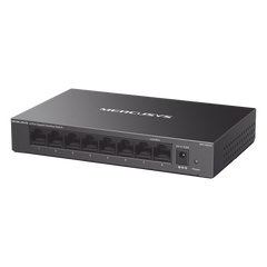 Switch NO Administrable / Para escritorio / Carcasa de Metal / 8 puertos 10/100/1000 Mbps / Diseño Compacto / Plug and Play