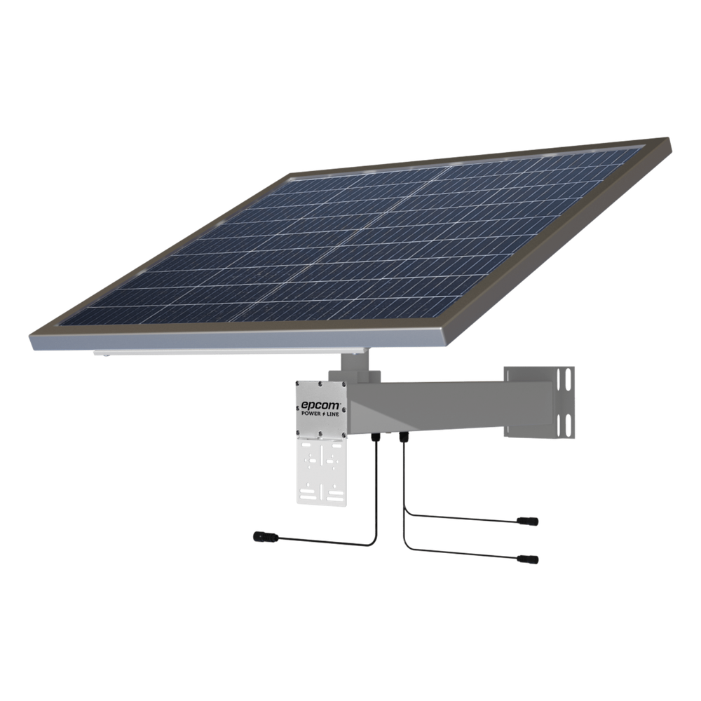 Sistema Autónomo de Alimentación Solar 120W / Batería LiFePO₄ 60Ah (768Wh) / Panel Monocristalino / MPPT / 12V 3A / IP65 / Plug-and-Play / Monitoreo Remoto RS-485