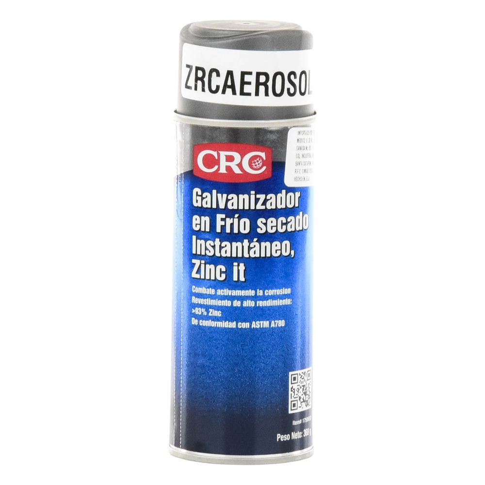Compuesto Zinc en Aerosol  para Retoque de Piezas Galvanizadas por Inmersión en Caliente (386 gr.).