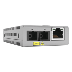 Convertidor de medios Gigabit, conector SC Distancia (20KM) Monomodo Versión TAA