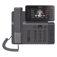 Teléfono IP Empresarial Esencial WiFi / Bluetooth, 20 líneas SIP, pantalla a color 4.3" ajustable, PoE, puertos Gigabit, conferencia local de 6 vías.
