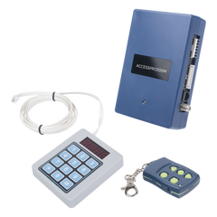 Receptor Inalambrico Universal Administrable por Software, Hasta 1600 controles de usuarios, compatible con Barreras y Motores de puertas