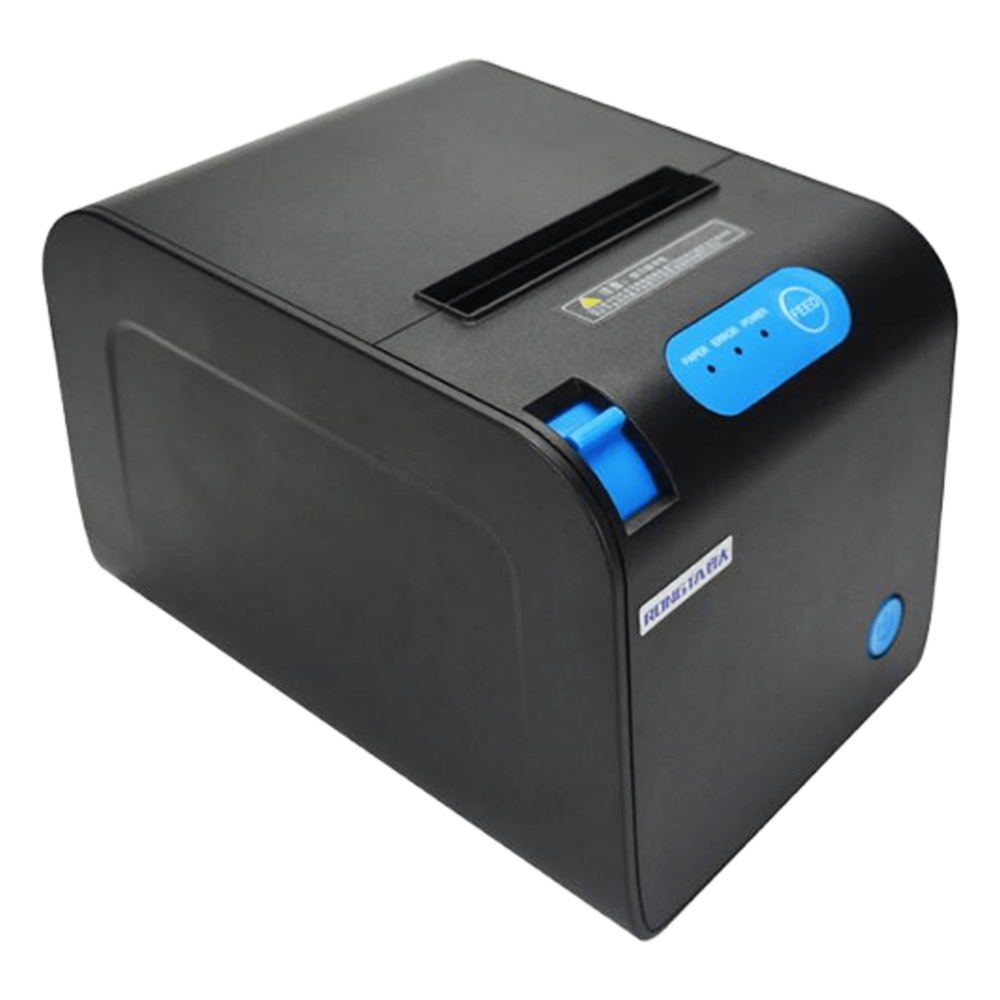Impresora Térmica de Recibos RONGTA RP328 / Velocidad 250 mm/s / Resolución 203 dpi / Ancho Papel 79.5 mm / Múltiples Interfaces (USB) / Corte Automático / Detección de Papel / Compatible ESC/POS