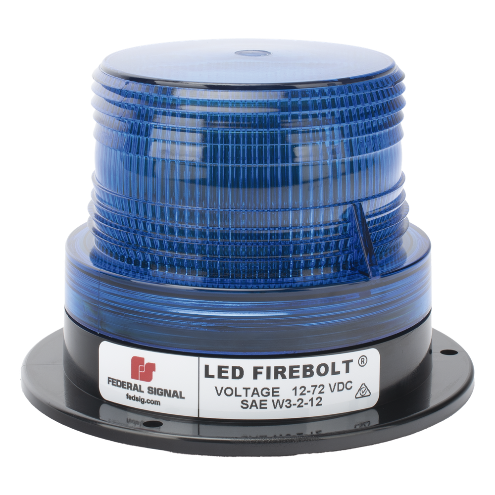 Estrobo Azul FireBolt, 12-72 Vcc