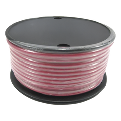 Rollo de cable garado marino calibre 12 en color rojo de 250 pies (76.2 m).