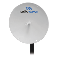 Antena Direccional, Dimensiones (3 ft), Ganancia 33 dBi, 5.25-5.85 GHz, 2 Conectores N-hembra, Incluye montaje.