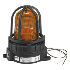 Luz de advertencia LED para ubicaciones peligrosas, montaje para superficies, 24 VCD, color Ámbar