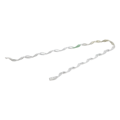 Remate Preformado de Acero Galvanizado para fibra Drop Redonda de &Phi; 3 mm