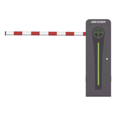 Barrera Vehicular con Brazo Abatible por Colisión 4 mts INCLUIDO / Izquierda / Alto Desempeño / Brushless / Semáforo Rojo-Verde en Gabinete / Incluye 2 Controles Remotos