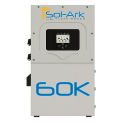 Inversor Hibrido Interactivo SOL-ARK, 60 Kw, 480 Vcc, 3 fases, IP65, Entrada de Baterías a 160-800 Vcc