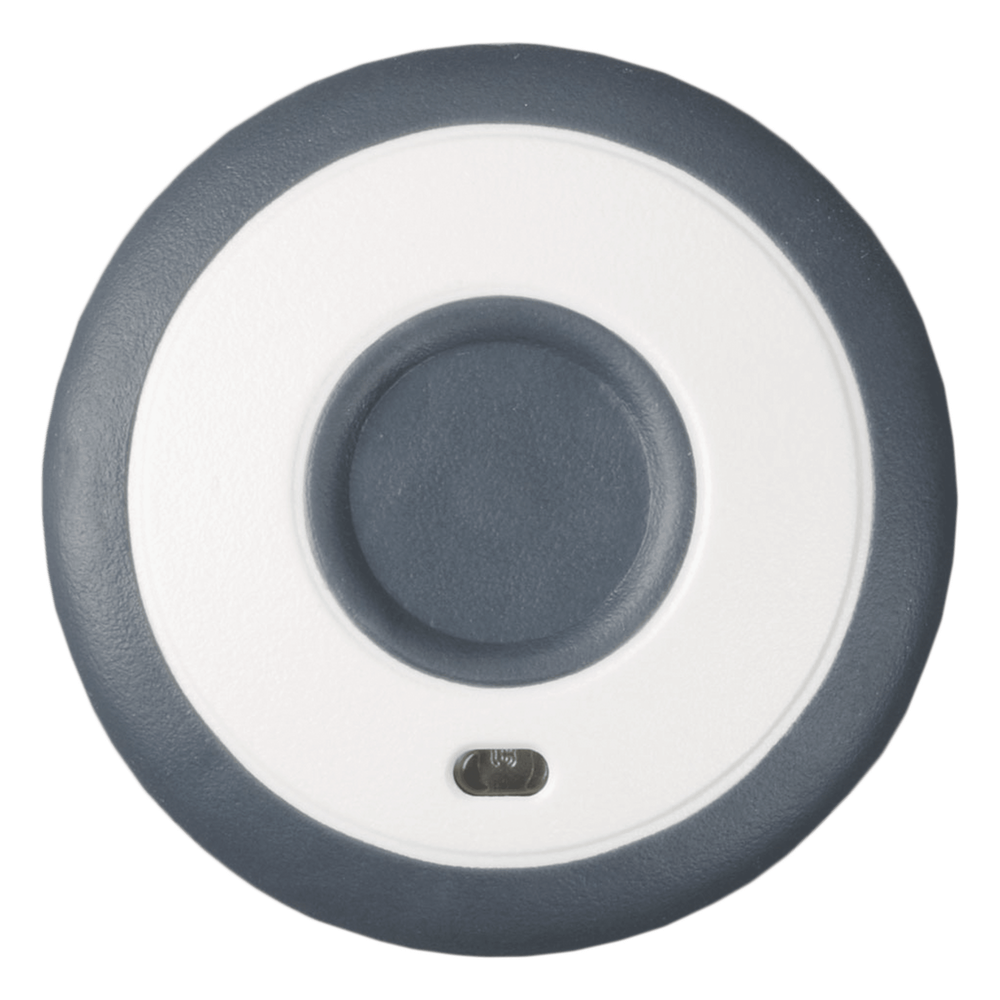 Botón de pánico inalámbrico portátil de un botón, resistente al agua, para pendiente, pulsera o clip, compatible con sistema Honeywell Home serie 5800