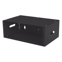 Gabinete para Montaje en Pared liviano, 4 Unidades de rack, Profundidad máxima de trabajo 250 mm, Se envía el Gabinete Armado.