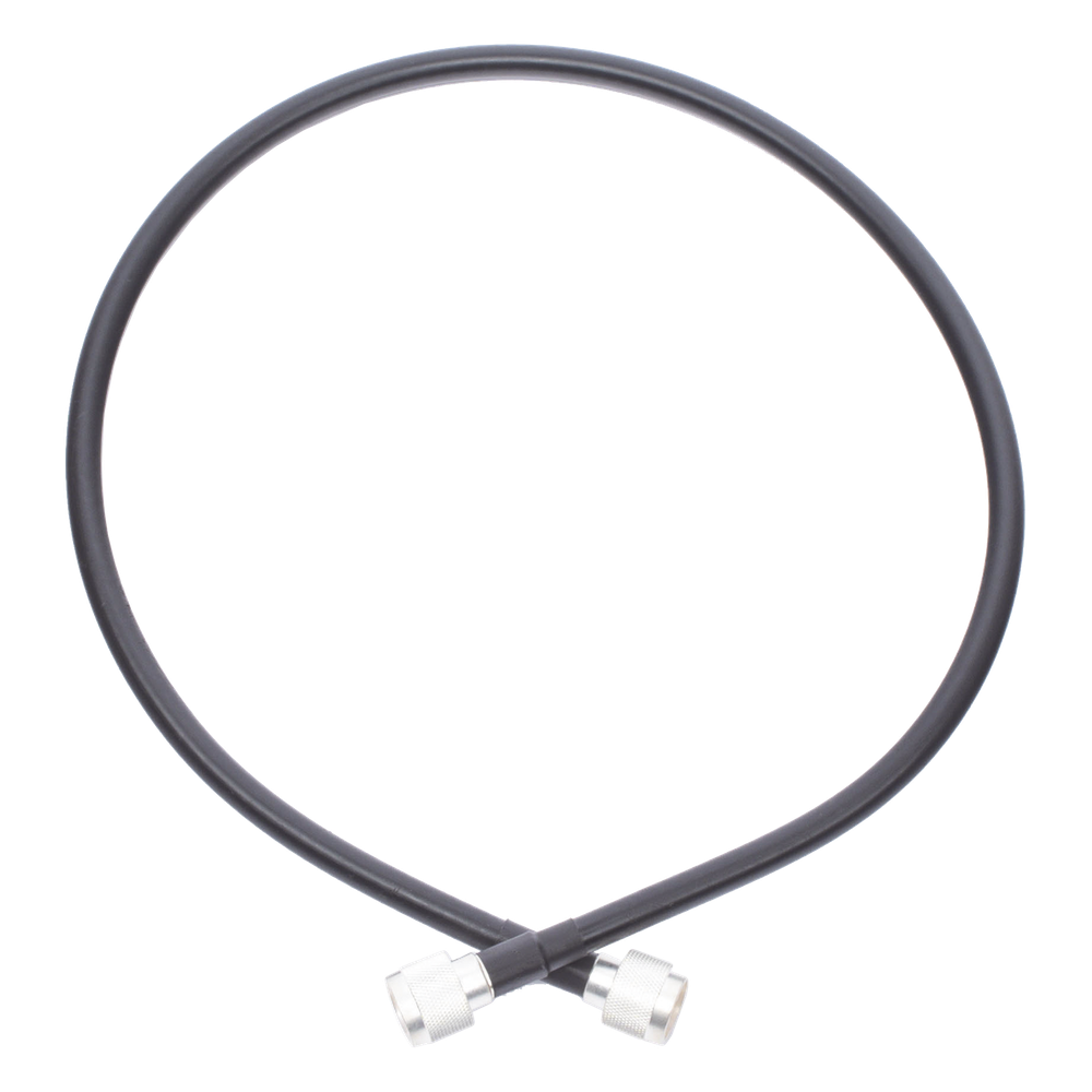 Jumper de 85 cm (33.46 Pulgadas) con Cable Coaxial LMR400 Conectores N Macho en Ambos Extremos