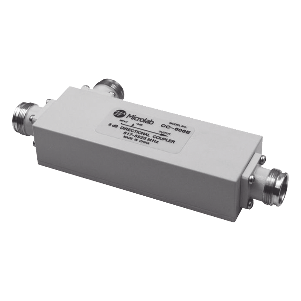 Acoplador direccional 5dB 617-5925MHz 300W-161dBc 4.3-10 IP67