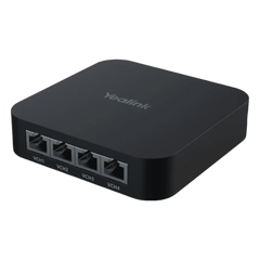 Switch PoE compacto RCH40-E2 para Conectar y Alimentar Múltiples Dispositivos de Videoconferencia Yealink