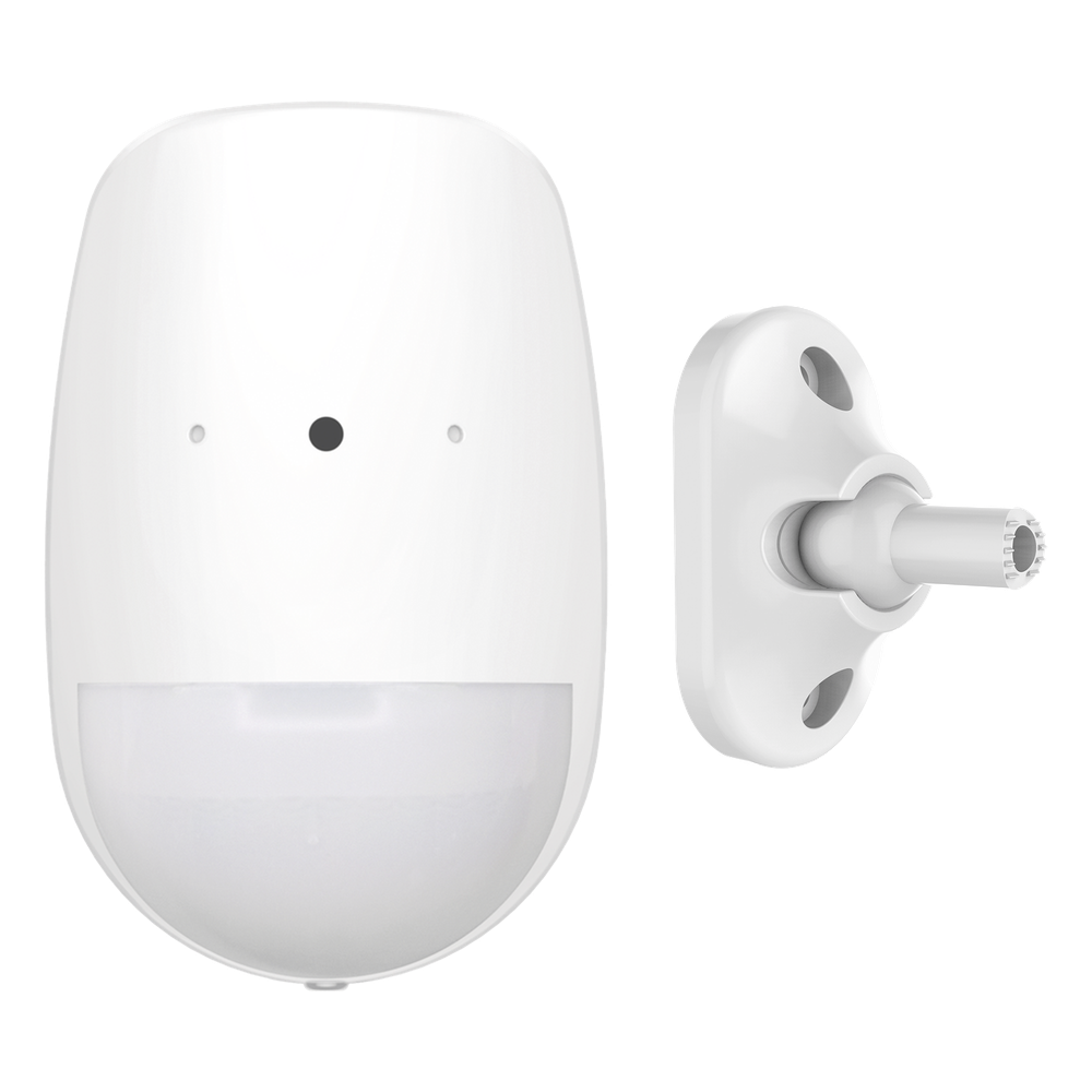 (AX PRO) Sensor de Movimiento y Ruptura de Cristal Inalámbrico / Rango de Detección PIR de 12 mts / Ángulo de 85.9° de Cobertura PIR / Rango de Detección de Ruptura 8 mts / Ángulo de 120° de Cobertura de Ruptura