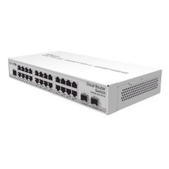 Switch Sistema Operativo Dual 24 Puertos Gigabit Ethernet y 2 Puertos SFP+, Para Escritorio