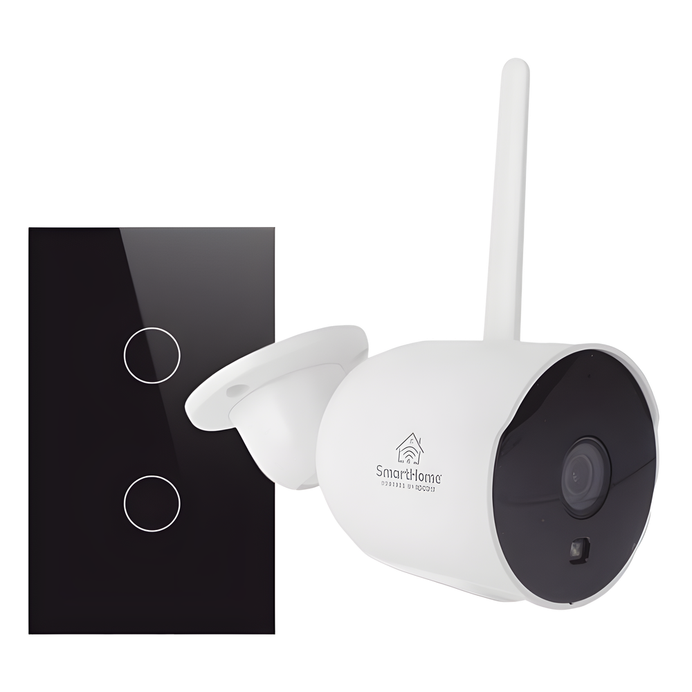 (Wifi) KIT 1 camara Wifi y 1 apagador inteligente Wifi