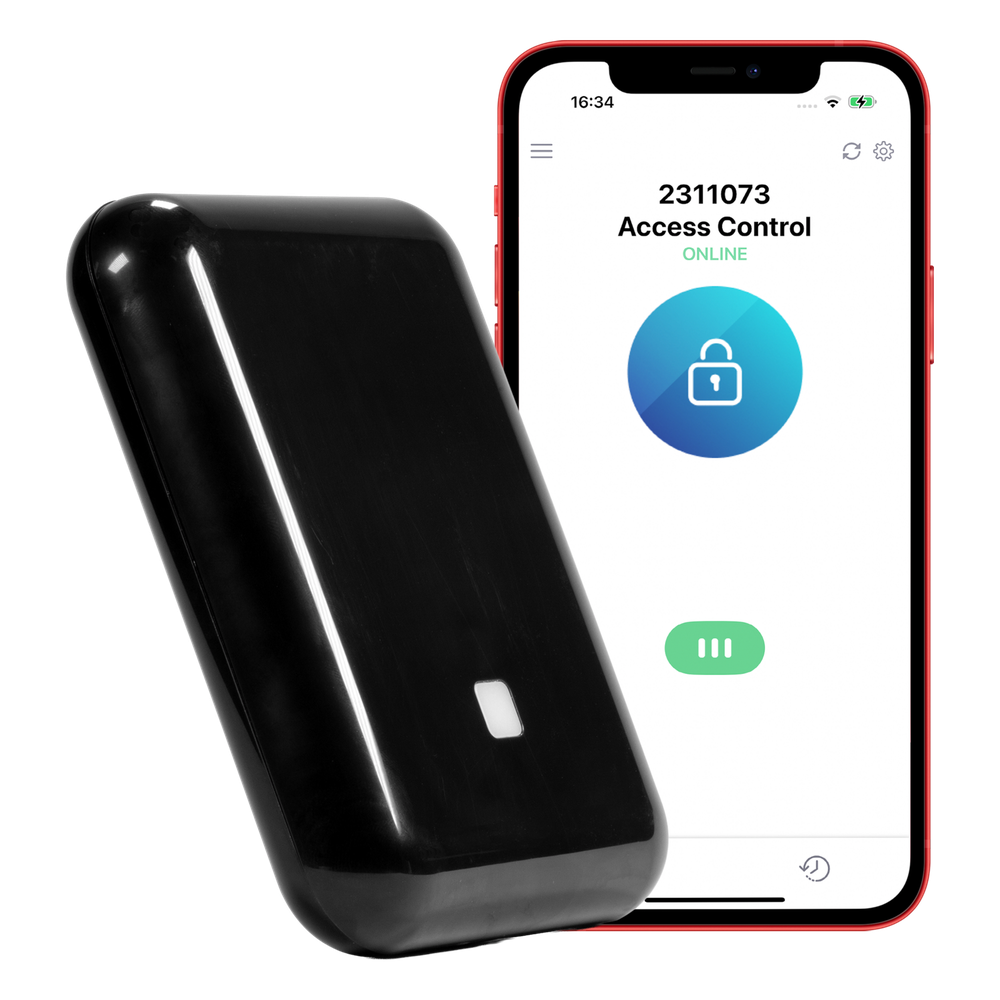 Controlador de Acceso IP 1 Puerta / Wi-Fi + 4G LTE + Bluetooth / RFID y NFC / App RControl / 1 Año de Servicio 4G LTE Ilimitado Incluido