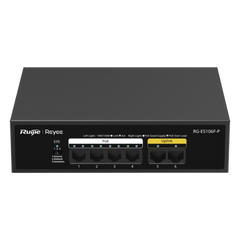 Switch PoE+ no Administrable, 6 Puertos 10/100 Mbps, hasta 54 Watts