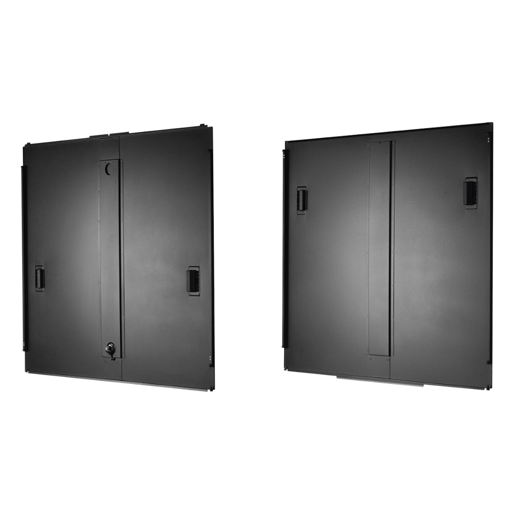 Panel Lateral Para Uso Con Gabinete FlexFusion™ de 42RU x 1070 mm D. Incluye Panel Lateral Superior e Inferior, Color Negro