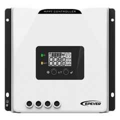 Controlador Solar MPPT / 40A / 12/24V / Voc 100V / Modo Sin Batería / Baterías Litio / IP32