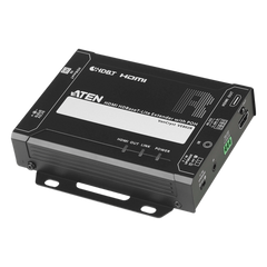 Receptor HDMI HDBaseT-Lite con PoH | 4K a 35 m (Cat 5e/6) / 40 m (Cat 6a/ATEN 2L-2910 Cat6); 1080p a 60 m (Cat 5e/6) / 70 m (Cat 6a/ATEN 2L-2910 Cat6) | HDBaseT Clase B | PoH PD |