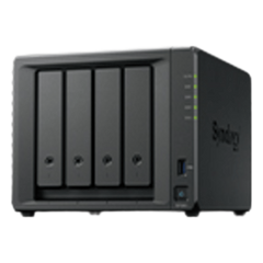 NAS Dispositivo de Protección de Datos Synology ActiveProtect DP340 | 14.5 TB de Capacidad de Copia de Seguridad | RAID 5 con 4 HDD de 8 TB | RAID 1 con 2 SSD de 400 GB | Puerto RJ-45 de 10 GbE | Protección contra Ransomware | Inmutabilidad