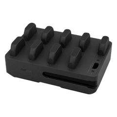Estación de Carga 10 Bays / Para Jabra Perform 75 / Alimentación 12V / Carga Simultánea Múltiple / LED Indicadores / Certificaciones Internacionales (14217-10))