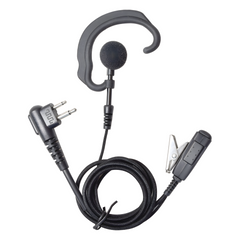 Micrófono Audífono de Solapa Estilo Gancho / CABLE FIBRA TRENZADA KEVLAR ULTRA RESISTENTE Pararadios GP300/SP50/P1225/PRO3150/EP450/EP350/MAG ONE/RDU2020/XV2600 y TC-500/518/600/610/620/700/1600/700EX