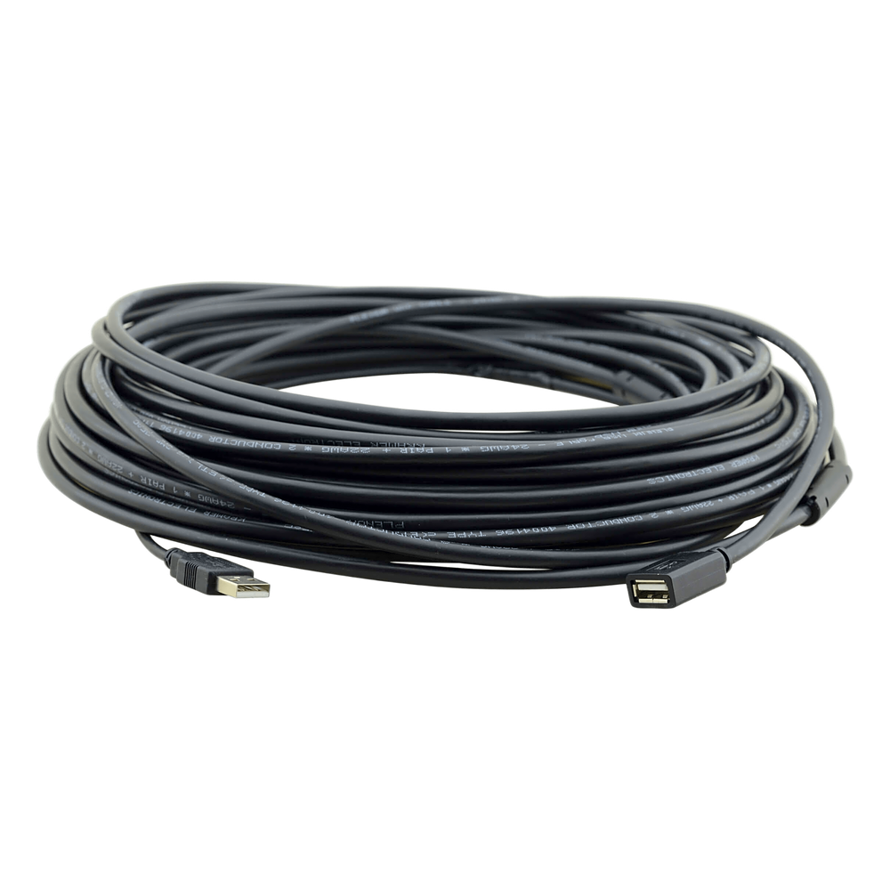 Cable Extensor Activo USB 15.20 mts | USB 2.0 Alta Velocidad 480 Mbps | Alimentación por Bus | Sin Drivers | Hubs Integrados 1-2 Tiers