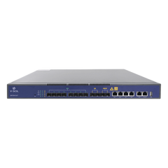 OLT de 8 puertos GPON con 8 puertos Uplink (4 puertos Gigabit Ethernet + 2 puertos SFP + 2 puertos SFP+) hasta 1,024 ONUs
