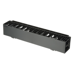 Organizador de Cables Horizontal NetManager, Sencillo (Solo Frontal), Para Rack de 19in, 2UR