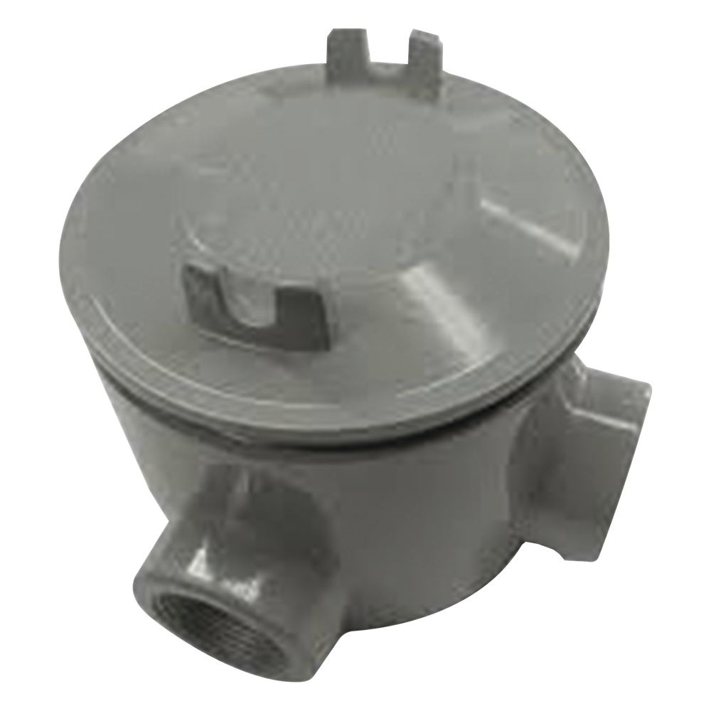 Caja con Tapa Tipo GRL de 3/4" (19 mm) / Caja a Prueba de Explosión/ Para Áreas Peligrosas / Libre de Cobre.
