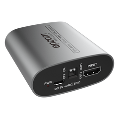 Extractor eARC HDMI | 18 Gbps | Audio Digital | Compatibilidad 4K HDR | Diseño Compacto